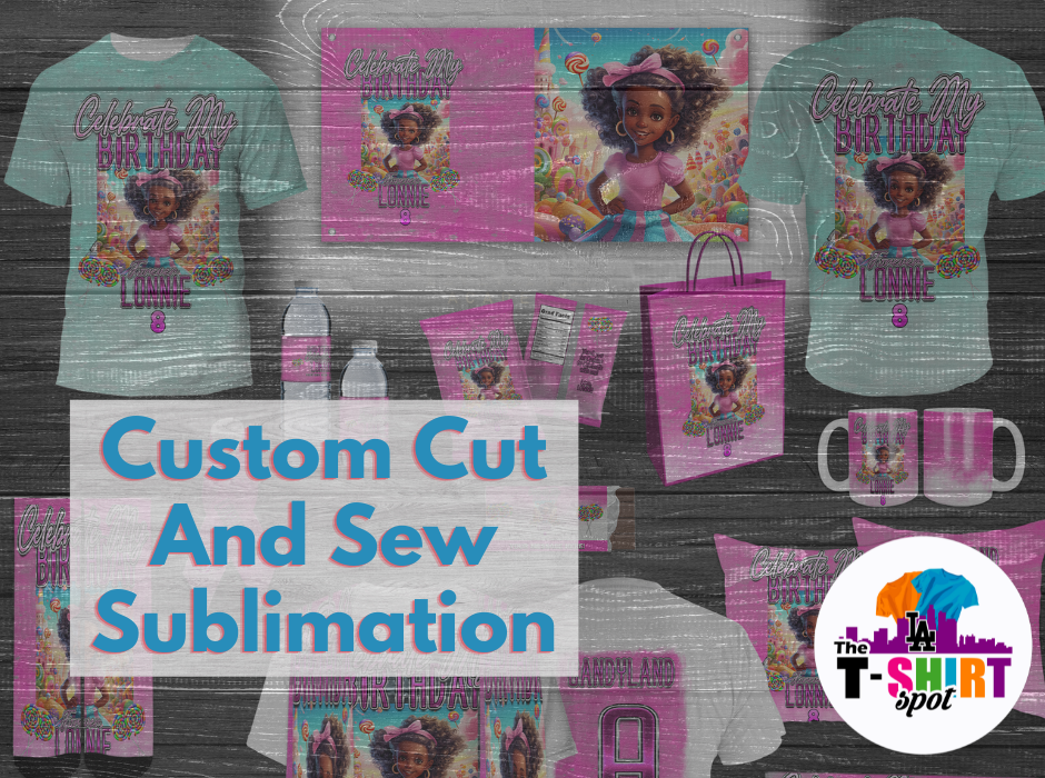 Custom Cut And Sew Sublimation