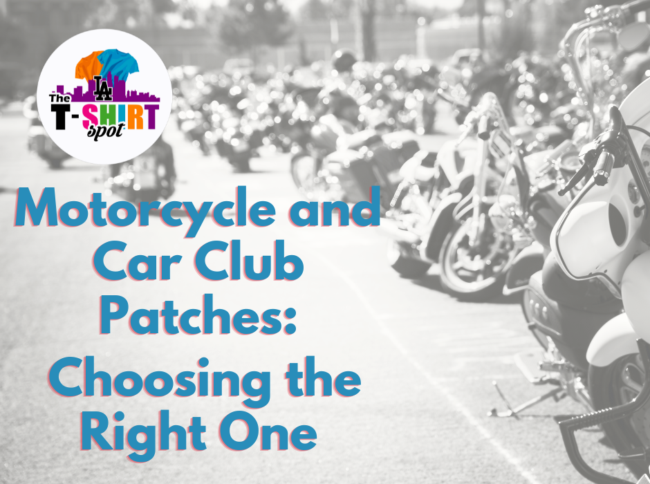 Motorcycle and Car Club Patches: Choosing the Right One