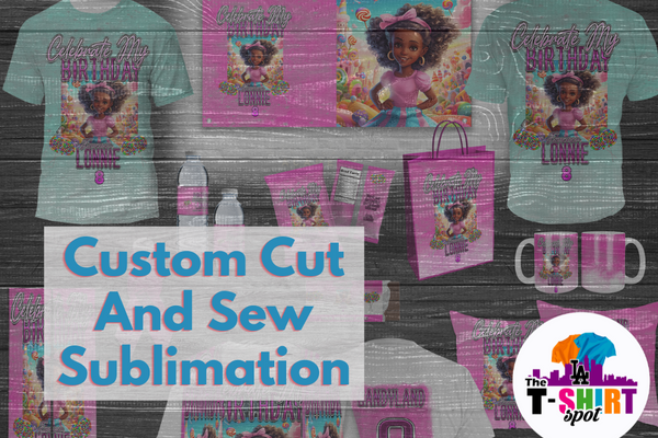 Custom Cut And Sew Sublimation