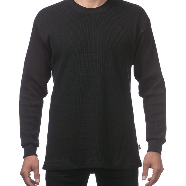 Heavyweight Cotton Long Sleeve Thermal T shirt S-XL