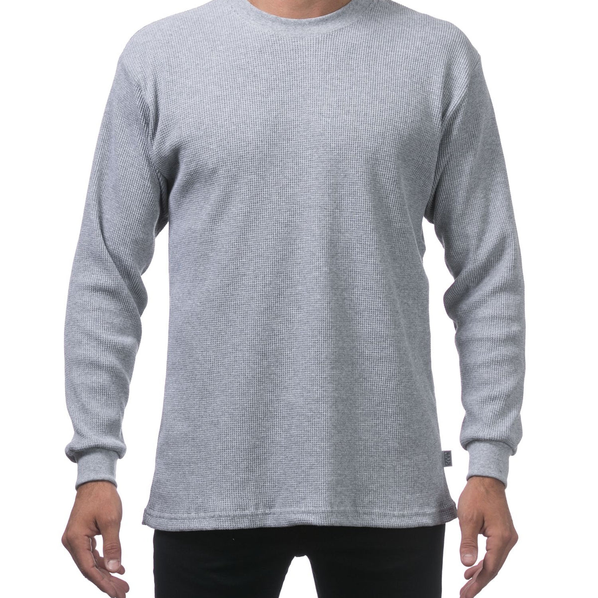 Heavyweight Cotton Long Sleeve Thermal T shirt S-XL