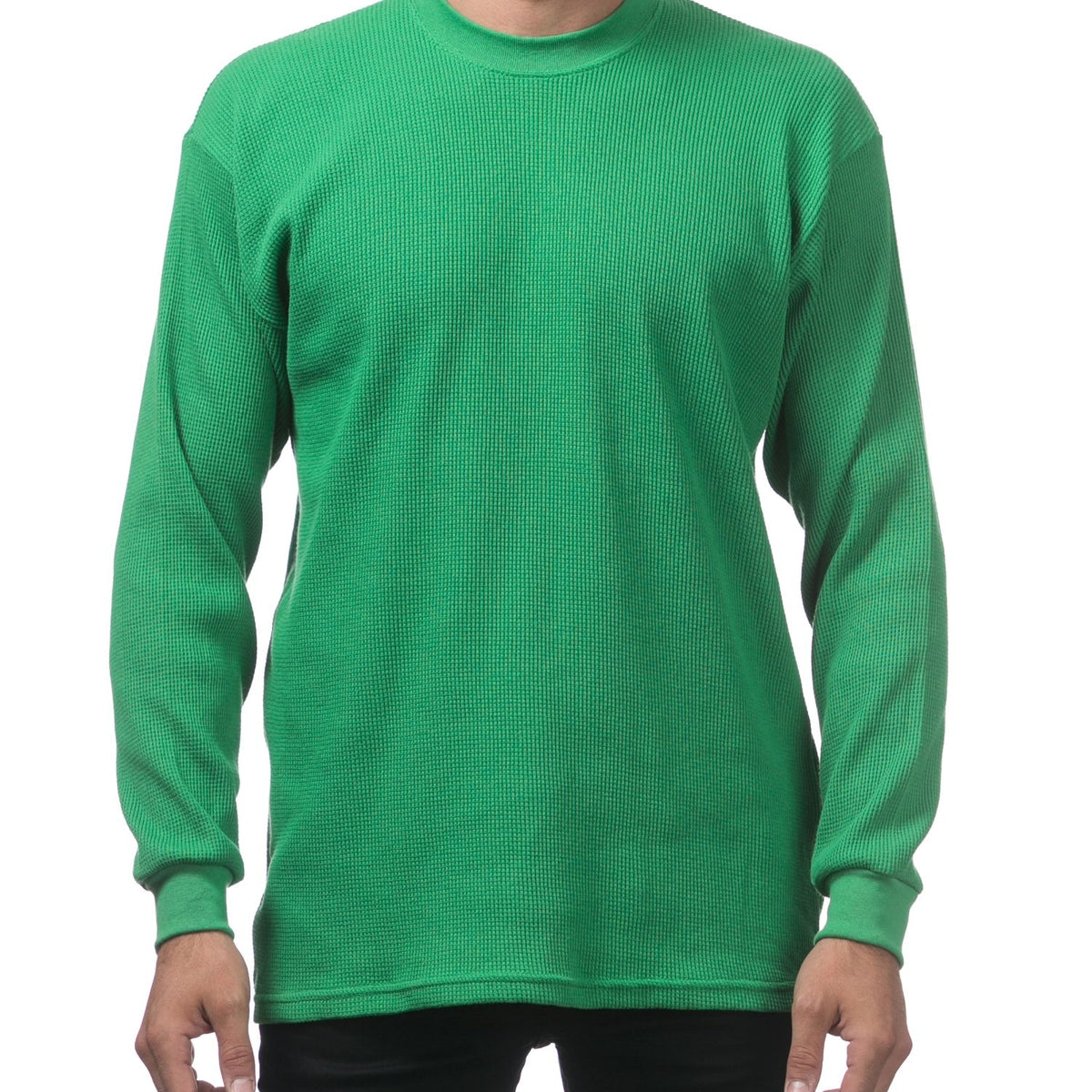 Heavyweight Cotton Long Sleeve Thermal T shirt S-XL