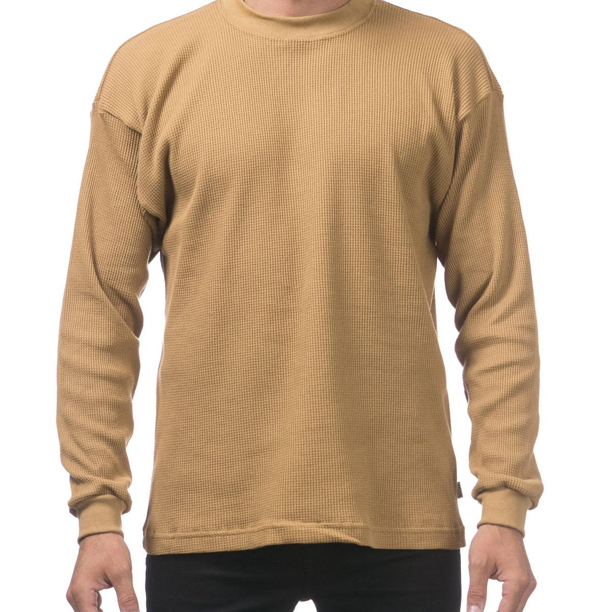 Heavyweight Cotton Long Sleeve Thermal T shirt S-XL