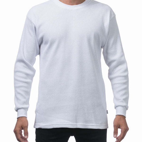 Heavyweight Cotton Long Sleeve Thermal T shirt S-XL