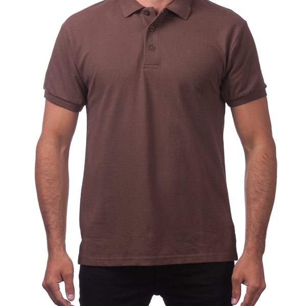 Pique Polo Cotton Short Sleeve Shirt S-XL