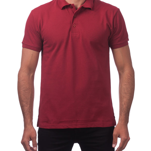 Pique Polo Cotton Short Sleeve Shirt S-XL