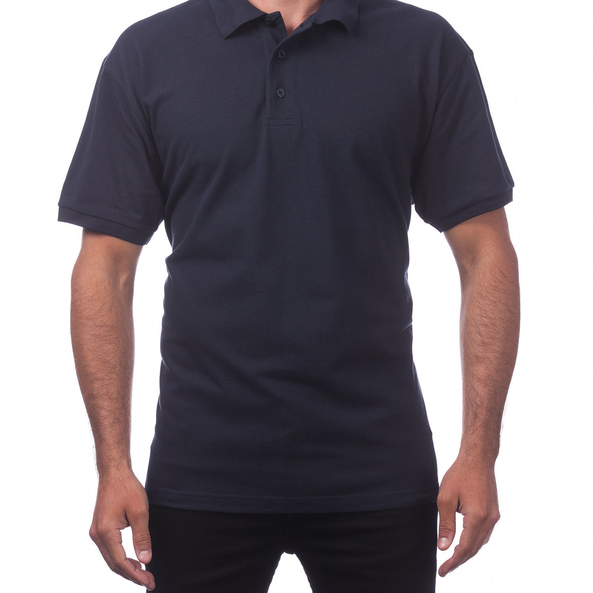 Pique Polo Cotton Short Sleeve Shirt S-XL