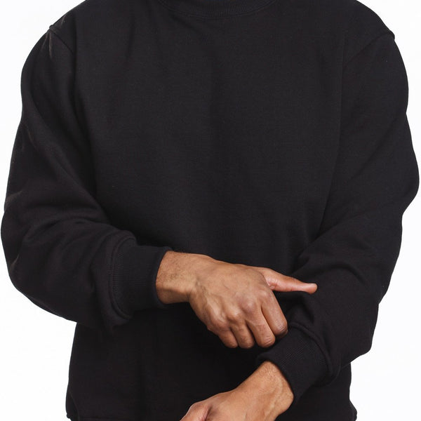 Fleece Crew Neck Sweatshirt   Small-5X