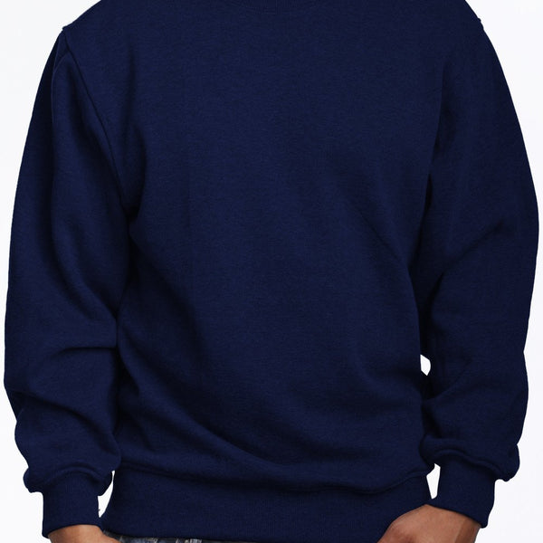 Fleece Crew Neck Sweatshirt   Small-5X