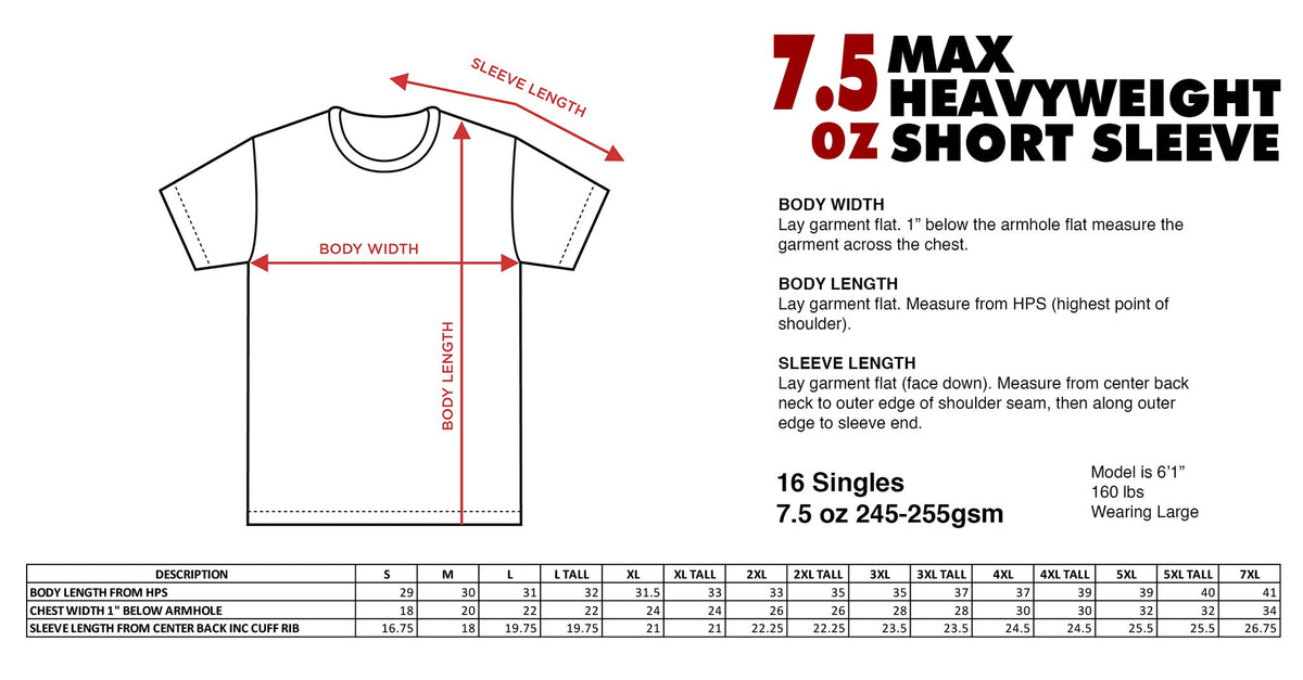 Super Heavy T-Shirt  2X-10X