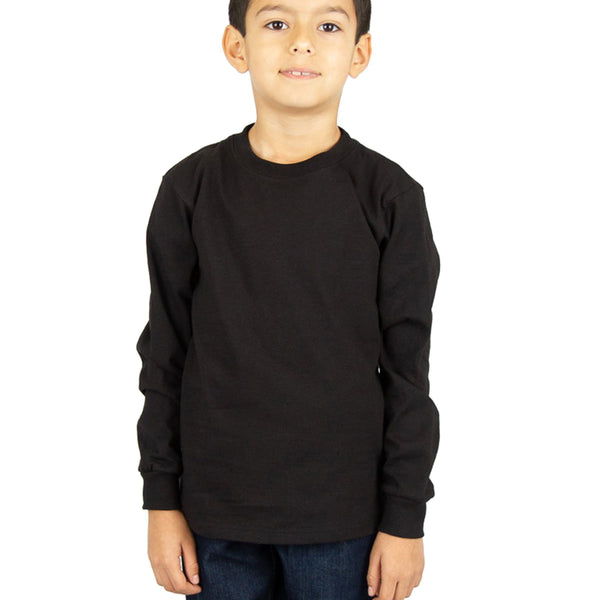 Kids Crew Neck Long Sleeve XXS-XL
